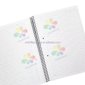 New Design <strong>A4</strong> Spiral <strong>Notebook</strong> 400 Pages Hard Cover <strong>A4</strong> Custom Cover Inner Paper Single Spiral <strong>Notebook</strong> Wholesale For Students - Product Image 6