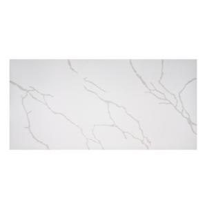 Plaque de calacata blanche artificielle, pierre de Quartz, dessus de vanité de salle de bain, utilisation en vente - Product Image 2