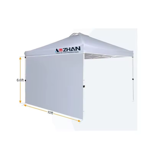 เต็นท์สำหรับงานแสดงสินค้าใช้ในเชิงพาณิชย์มีการพิมพ์โลโก้แบบกำหนดเอง10x10ft 10x20ft แบบสีเต็มรูปแบบ - Product Image 1