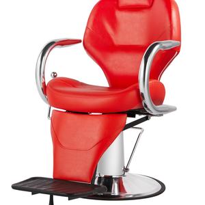 Kursi tukang cukur hidrolik, merah klasik nyaman kulit sintetis peralatan <span class=keywords><strong>Salon</strong></span> tata rambut penjualan langsung untuk wajah - Product Image 4
