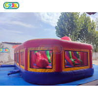 Saut gonflable de petite taille personnalisable, Mini Combo de parcours d'obstacles gonflable pour adultes et enfants
