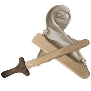 Nuevo Producto 2026: <span class=keywords><strong>Espada</strong></span> de Caballero de Madera para Niños, Juguete Infantil para Exteriores, Regalo de Cumpleaños - Product Image 1