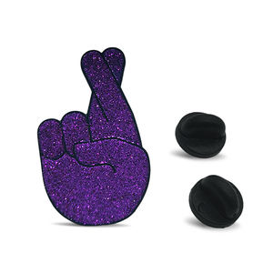 Dessin animé personnalisé <span class=keywords><strong>chat</strong></span> crevettes abeille paillettes Badge blague <span class=keywords><strong>Phrase</strong></span> métal broche ensemble expression humoristique bande dessinée Con Pop Culture marchandise cadeau - Product Image 2