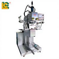 Machine d'impression semi-automatique pneumatique pour le gaufrage à chaud de logos sur paniers en plastique