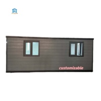 Conteneur de gym mobile pliable avec équipement de fitness pour hôtel et usage domestique, design moderne du milieu du siècle