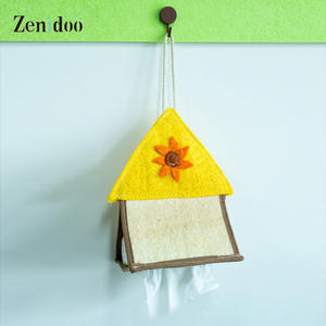 Caja de Almacenamiento Vertical Decorativa de Estilo Rústico para Sala de Estar, Adornos Interesantes para el Hogar - Product Image 2