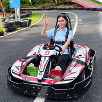 Go Kart Eléctrico de Carreras para Adultos, 72V 20A, Batería LFP, con Freno Hidráulico