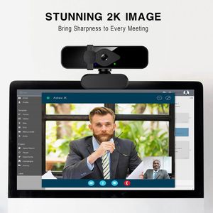SYONG 2K 30FPS 4 Mega Piexel USB akışı 60Hz FHD otomatik odaklama dahili mikrofon CMOS görüntü sensörü PC WebCam stokta - Product Image 5