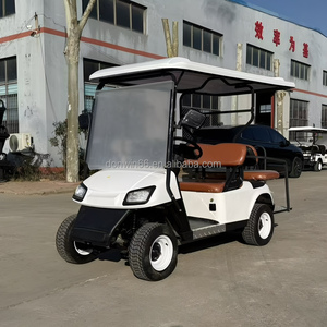 Voiture de <span class=keywords><strong>golf</strong></span> électrique à <span class=keywords><strong>4</strong></span> places avec moteur AC 72V 5kW, contrôleur CVT et grande garde au sol pour la chasse - Product Image 5