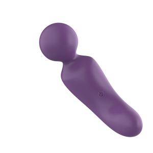 Purple USB Rechargeable Silicone <b>Vibrator</b> Small Anal Plug with 10 <b>Vibration</b> Modes 100% Waterproof - Product Image 2