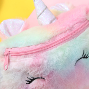 <span class=keywords><strong>Marsupio</strong></span> moda bambini borsa occhi grandi cartoni animati peluche tracolla cintura <span class=keywords><strong>marsupio</strong></span> chiusura con cerniera regali per bambini - Product Image 3