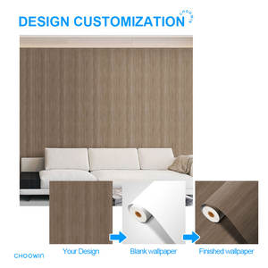 Papier peint autocollant et papier peint <span class=keywords><strong>PVC</strong></span> résistant à l'eau et aux rayures, rouleaux de papier peint intérieur personnalisés - Product Image 5