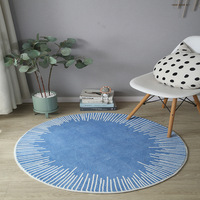 Tapis et ensembles de tapis abstraits fabriqués à la machine, à poils moyens, lavables, vente en gros à prix abordable