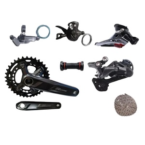 Grupo de Transmisión SHIMANO M4100 2x10s para Bicicleta de Montaña, 170MM/175MM, 36-26T, Manivela M5100, Palanca de Cambios de 10 Velocidades, <span class=keywords><strong>Cadena</strong></span> <span class=keywords><strong>HG54</strong></span>, BB MT501 - Product Image 1