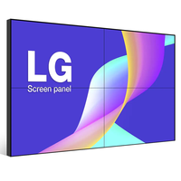 Video Wall LCD 4K de 55 Pulgadas con Panel Samsung, Clasificación IP65, SDK Habilitado para Negocios de Autoservicio, Metro y Tiendas Minoristas