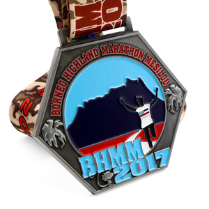 Medallas Deportivas Personalizadas con Logotipo Grabado, de Aleación de Zinc, Galvanizadas, con Impresión UV, en Oro, Plata y Cobre, para Competiciones de Baloncesto - Product Image 2