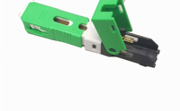 Factory Price ZAWEDA CT001 LC Simplex Fiber Optic Adapter Single Mode FTTH Optical Fiber Connector Coupler