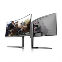 Moniteur d'ordinateur 24 34 pouces Écran incurvé 4K Haute définition 144Hz Taux de rafraîchissement élevé 1ms Temps de réponse 300cdm2 IPS Gaming