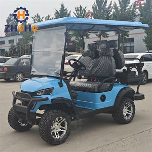 חג מולד באיכות גבוהה רחוב משפטי מועדון רכב סוללה 4x4 atvs 4 מושבים עגלת גולף חשמלית למבוגרים - Product Image 6