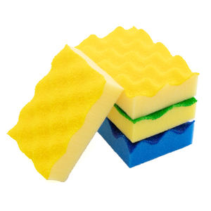 <span class=keywords><strong>Éponge</strong></span> à vaisselle robuste à vendre, <span class=keywords><strong>éponge</strong></span> de nettoyage de cuisine verte avec revêtement en PU - Product Image 1