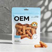 Emballage à fermeture éclair en mylar refermable imprimé personnalisé Emballage en plastique feuille d'aluminium Pochette d'emballage debout pour friandises pour chiens