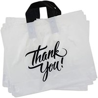CTCX Petits mini sacs à provisions en plastique Victoria Secrets Merci Emballage de produit solide et réutilisable Sacs en plastique personnalisés