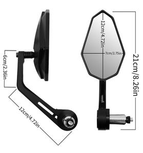 Accessoires pour motos, rétroviseur pour scooter électrique, rétroviseur en alliage d'aluminium pour moto, rétroviseur universel - Product Image 1