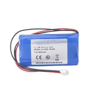 Baterai Li-ion 7.2V 2600mah BAK-18650C4*2 SP-800 untuk Monitor Tanda Vital G CARE SP-800 - Product Image 2