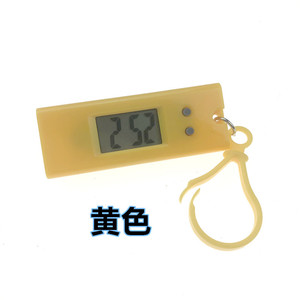Mini Digital <b>Clock</b> Portable Keychain Rectangle Shape <b>Battery</b> Powered Student Exam Timer Back To School Use - Product Image 5