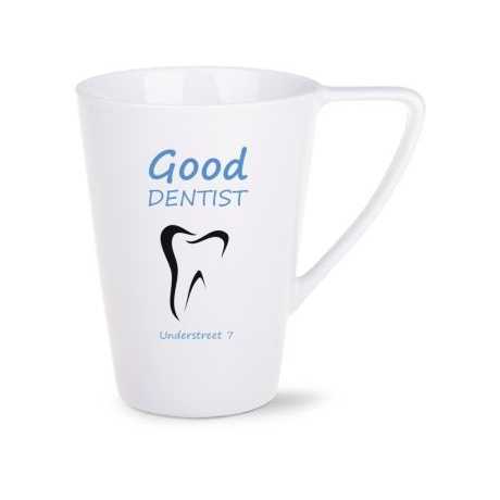 Geo II Ceramic Cups Premium Quality Drinkware for Coffee Tea and More!