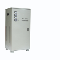 Régulateur de tension triphasé de contrôle de moteur servo de stabilisateur de tension de 80KVA 100KVA