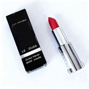 Silver Foil Stamped Lipstick <b>Box</b> Factory Custom White Cardstock Packaging for Cosmetic Products - Product Image 2