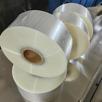 Film d'emballage transparent thermoscellable Bopp, film d'emballage alimentaire en cellulose, rouleaux de films