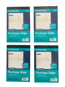 Orden <span class=keywords><strong>de</strong></span> Compra Personalizada sin Carbón en Formato Triplicado, 50 Fundas sin Carbón, 3 Piezas con Líneas Perforadas y Número Consecutivo - Product Image 2