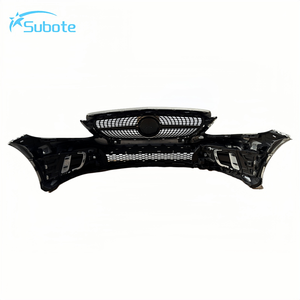 Conjunto de Parachoques Delantero Estilo AMG para <span class=keywords><strong>Mercedes</strong></span> Benz <span class=keywords><strong>Clase</strong></span> <span class=keywords><strong>C</strong></span> W205, Kit de Carrocería Original Desmontado con Rejilla y Radiador - Product Image 4