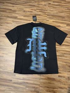 T-shirt Grafica Oversize Mista, Top Casual Emozionale, Stile Grunge Morbido, Atmosfera Dolce e Triste, Streetwear, per Serate Cinema all'Aperto, Regali BFF, Pasqua - Product Image 3