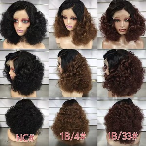 Wig Rambut Manusia Remy 100% 18 inci SDD Glueless HD 5*5 Lace Loose Curly 300% Density, Ready Stock, Grosir, Vendor Terlaris, Dropship - Product Image 2