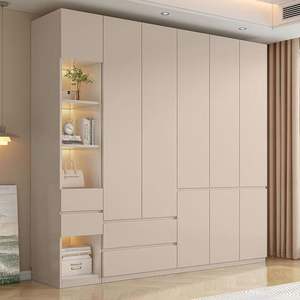 Armario de Madera de Diseño Personalizado, Vitrina para Almacenamiento de Ropa, Apto para Muebles de Sala de Estar - Product Image 1