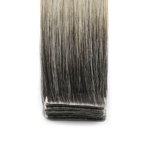 K.S WIGS - Tiras Ultrafinas Precortadas de Cabello Humano Remy 100% Virgen, Transpirables e Invisibles, para un Uso Seguro, Extensiones de Cabello con Cinta Adhesiva PU sin Costuras - Product Image 4