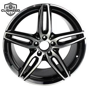 CusmeedHigh Quality OEM Universal 5 Holes 112 5x112 PCD 18 19 Inch Alloy Aluminum Sport Passenger Car Wheel Rims Mags