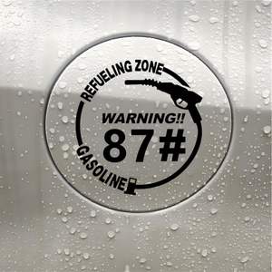 Zona <span class=keywords><strong>de</strong></span> Servicio <span class=keywords><strong>de</strong></span> Combustible, Advertencia 89 #   Pegatina Decorativa - Etiqueta <span class=keywords><strong>de</strong></span> Vinilo Resistente para la Puerta del Combustible <span class=keywords><strong>de</strong></span> Automóviles, Camiones y Autocaravanas - Product Image 4