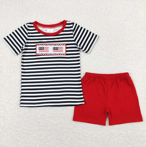 Baby Girls Flag 4th Of July Sibling Rompers Dresses <b>Clothes</b> Sets - Product Image 4