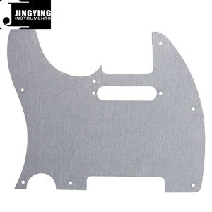 Jingying vente en gros de matériel spécial <span class=keywords><strong>miroir</strong></span> or/argent 8 trous TL guitare électrique Pickguard pièces et accessoires d'instruments à cordes - Product Image 5