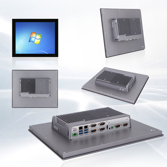 7-32 Inches EN60601 Embedded Fanless Industrial Panel PC Touch Screen Computer With J1900/J6412 /4/6/7/8/10th /i3/i5/i7