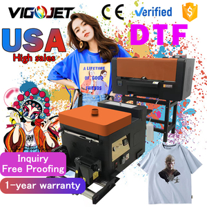Vigojet 60cm i3200 dtf máy in, áo thun máy in vải máy in thương mại máy bột Shaker lò nướng, A3 A4 <span class=keywords><strong>A1</strong></span> Kích thước - Product Image 4