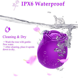 Rose Toys Flapping Rose Vibrator 7 Mind-Blowing Clitoral Patting Stimulator Sexspielzeug für Frauen - Product Image 5