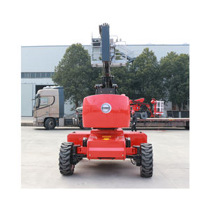 รถเทรลเลอร์ยกรถกระเช้ากระเช้ากระเช้ากระเช้ากระเช้ากระเช้ากระเช้ากระเช้ายกรถยกบูมลิฟท์ไฟฟ้าแบบลากได้ได้รับการรับรอง CE - Product Image 4