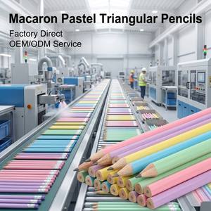 <span class=keywords><strong>Crayon</strong></span> standard en plastique noir HB personnalisé 2025, modèle QX-B011, emballage en vrac, fabriqué en Chine pour un usage commercial et promotionnel - Product Image 1