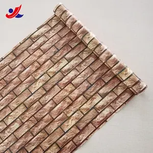 Factory supply waterproof peel and stick self adhesive protective decorate wall paper film roll