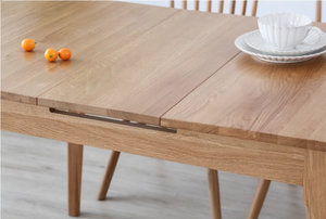 <span class=keywords><strong>Table</strong></span> à Manger Extensible et Relevable Automatiquement, Style Nordique, pour Réceptions - Product Image 6